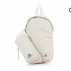 Adidas Essentials 2 Off-White Crossbody Backpack